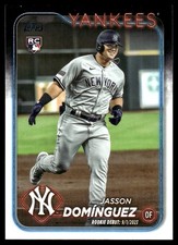 Jasson Domínguez 2024 Topps Update #US175 Yankees Insert ? SEE SCAN! FREE SHIP