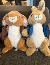 X2 Peter Rabbit Bunny Soft Toy New With Tags Easter Gift