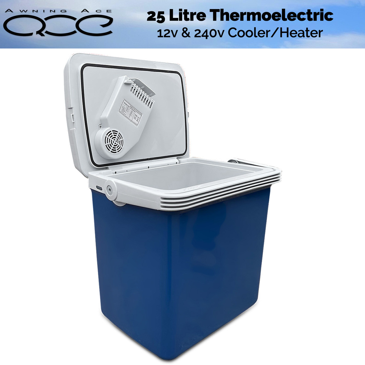 12v/240v 25L Electric Thermoelectric Cooler Heater Cool Box