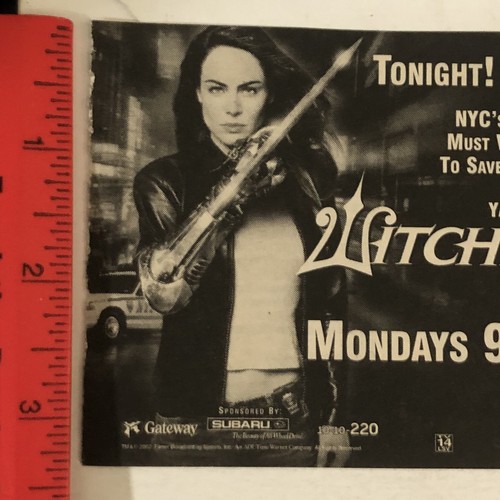 Witch blade TNT  Tv Series Print Ad Advert Yancy Butler TPA7 - 第 2/2 張圖片