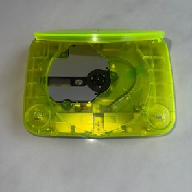 PS One Sony PlayStation 1 Console (SCPH-101) Bundle Clear Neon Green - New LASER