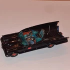 Corgi Toys #267 Batmobile Vintage 1960s Original Diecast, both figures,BATMAN