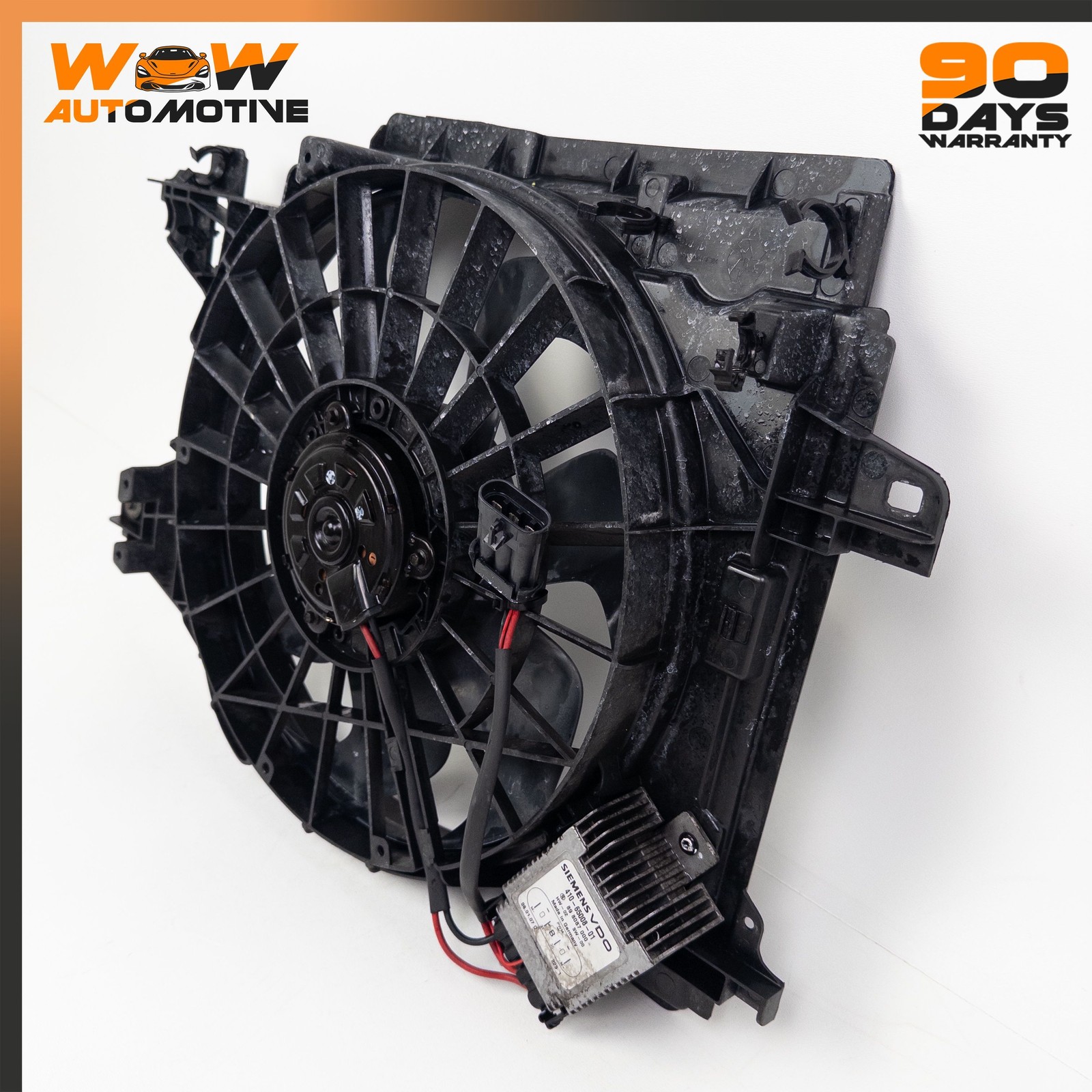 05-13 CHEVROLET CORVETTE C6 CADILLAC XLR ENGINE COOLING FAN ASSEMBLY SHROUD OEM