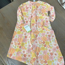 Hudson Baby Long Sleeve Sleeping Bag 12-18M Retro Floral Cotton Wearable Blanket