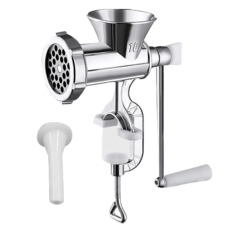 Functional Hand Grinder Sausage Maker Mincing Machine for Home Cooks