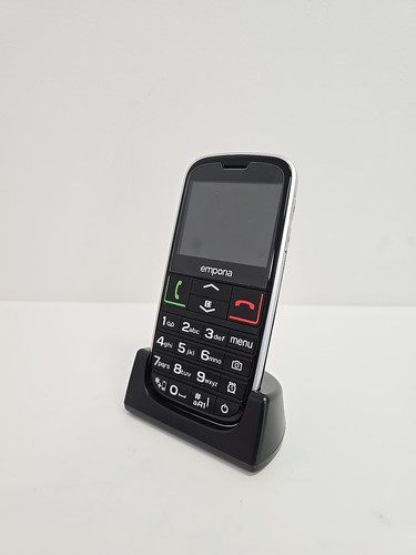 Emporia EUPHORIA – Seniorenhandy – Schwarz – Mit OVP & Zubehör #1920 - Zdjęcie 5 z 8