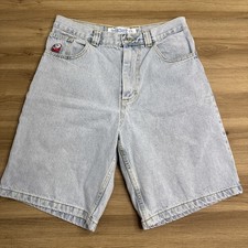 Polar Skate Company Big Boy Shorts Denim Light Wash Blue Men’s Size Medium