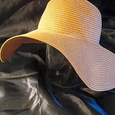 Old Navy Girls Floppy Sun Hat Beige Solid L/X...