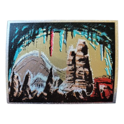 Cereal Premium Nabisco American Marvels Of Nature No 3 Carlsbad Caverns c.1963