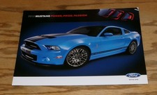 Original 2013 Ford Mustang Sales Sheet Brochure 13 Boss 302 Shelby GT500
