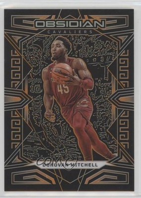 2022-23 Panini Obsidian Electric Etch Orange 15/50 Donovan Mitchell #66 hs9