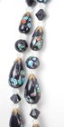 Antique 21'' Venetian Murano Millefiori 2-Strand Graduating Glass Bead Necklace — photo 9