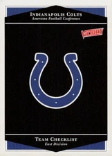 1999 Upper Deck Victory Card #106 Indianapolis Colts East Division Checklist