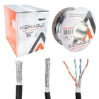 External CAT6A S/FTP Outdoor Burial Copper Ethernet Network Cable Reels Gel Lot