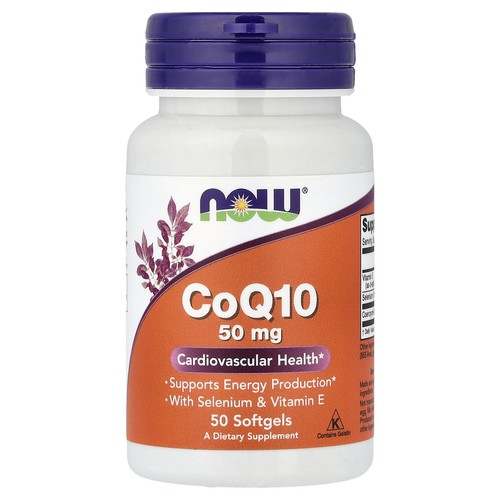 CoQ10 With Selenium & Vitamin E, 50 Softgel