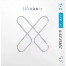 D'Addario XS Acoustic Phosphor Bronze Strings Light (12-53)