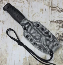 KYDEX SHEATH for MORA GARBERG, T-CLIP,  RH/LH CARRY,  HANDMADE, MORA340