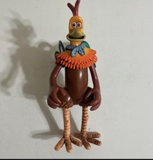 Rooster/Chicken Character Action Figure Toy, Multicolor Plastic, Animals Theme