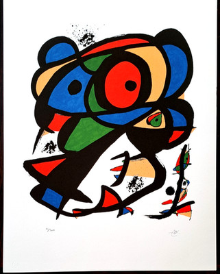 Miro -  "Colpir Sense Nafrar I" - 65x50 cm Limitiert Nr. 75/300