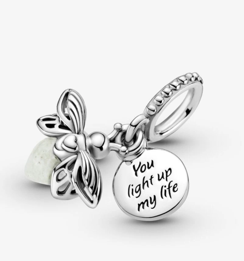 Pandora Glühwürmchen Charm-Anhänger/ Nachts Leuchtend ( 799352C01 ) - Bild 4 von 4