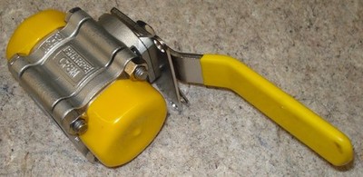 SHARPE WELD END VALVE CF8M CF3M 201 S5CIA 3 PIECE BALL VALVE 1480 MAX PSI NEW