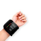  Rechargeable Blood Pressure LED Wrist Monitor BP Heart Rate Cuff Gauge W Voice