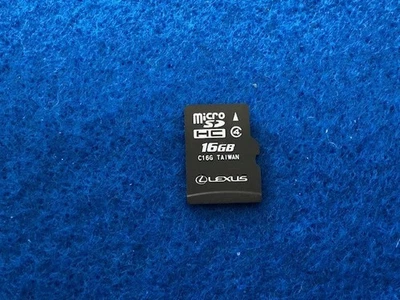 2017 LEXUS ES300h ES350 NAVIGATION NAV MAP MICRO SD OEM GENUINE 86271-53390 - Image 1 of 2