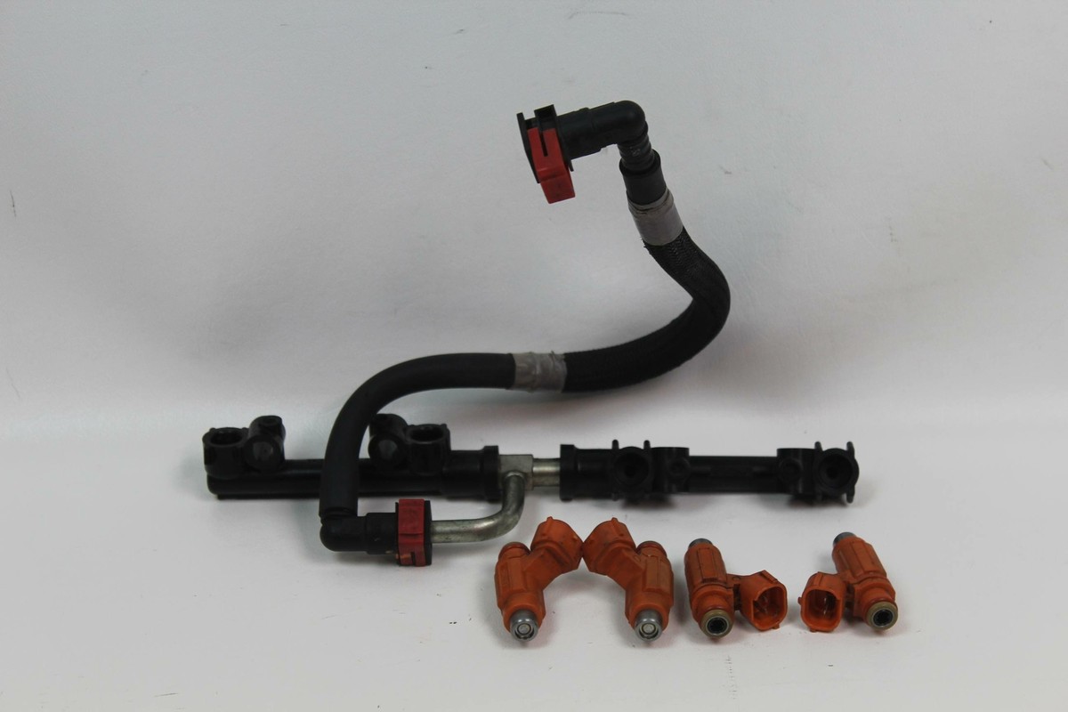 Kawasaki ZX1000 Ninja 11-13 OEM Fuel Gas Petrol Injectors Lines