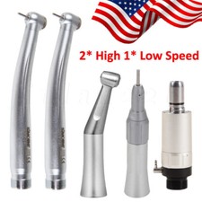 NSK Style Dental High /Low Speed Handpiece Air Motor Contra Angle Straight 2/4 H