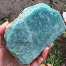 100% Natural Large Crystal Amazonite Stone Specimen, Pick a Weight!