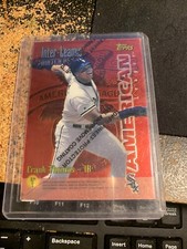 1996 TOPPS FINEST FRANK THOMAS / SAMMY SOSA INTER-LEAGUE 