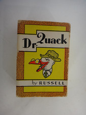 Vintage 1940s Big Little Mini Card Game Lot by Russell Dr. Quack