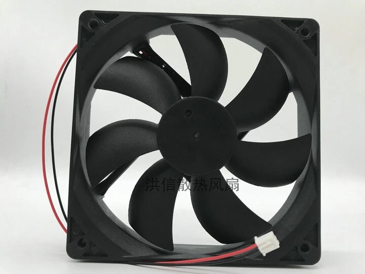 TONON TD1225LS 12025 12V 0.18A 12CM Chassis Ultra Quiet Computer Power Fan 2pin - Image 3 of 3