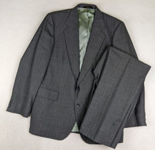 Vintage Mens Suit Haggar Imperial Size 42 Gra...