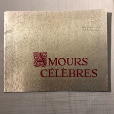 Amours Celebres (1961) Press Kit Michel Boisrond Brigitte Bardot Belmondo Noiret