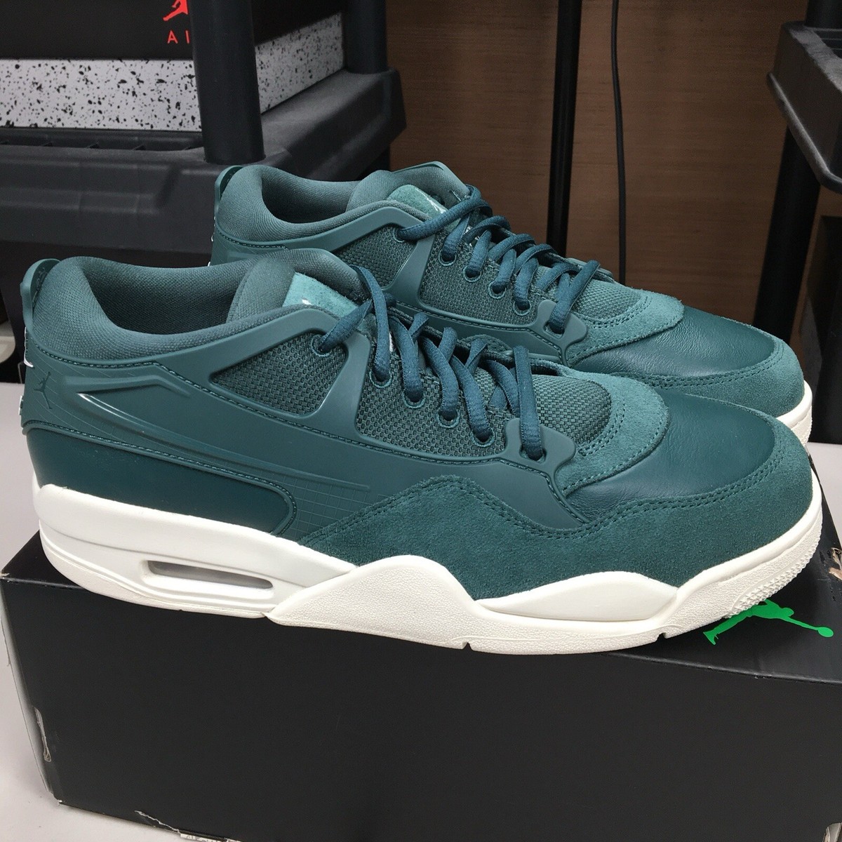 靴 Nike Air Jordan 4 Retro Deep Green Air Jordan 4 x Undefeated 'Deep Green' 2025 IB1519-200