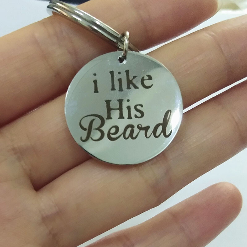 Stainless Cute Steel Couple Keychain Love Key Ring Gift Girlfriend