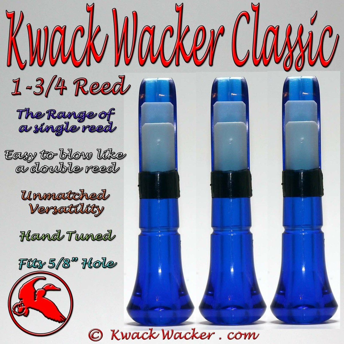 Kwack Wacker Duck Call Inserts Kwack Wacker Classic Duck Call Inserts ...