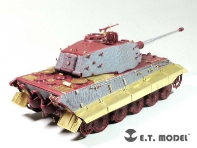 ET Model (EA35121) 1:35 King Tiger Fender & Skirts Etched Parts for Meng Model