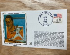 1985 Dwight Gooden Silk Cachets Envelope Rookie Of The Year Award