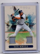 Dave Winfield  # To 25 & 49 Jersey's Diamond Kings 17 YOUR CHOICE ON WHICH CARD 