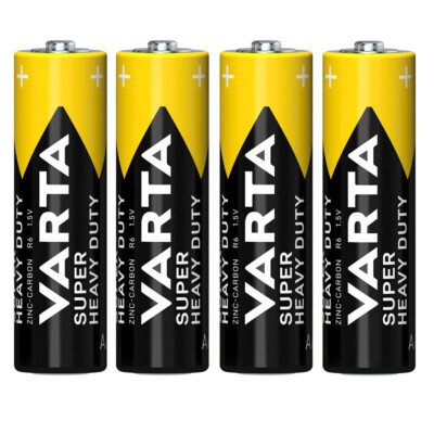 4x VARTA SUPERLIFE Batterie 1,5V AA R6 LR6 Uhr Fernbedienung Waage DJ Mikrofon