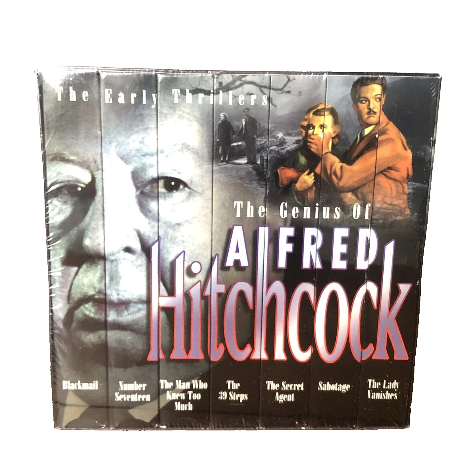Horror Hitchcock Box Set VHS Tapes
