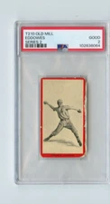1910 T210 Old Mill Eddowes Lynchburg Showmakers Series 2 ⭐️💥🎯 PSA Graded 2