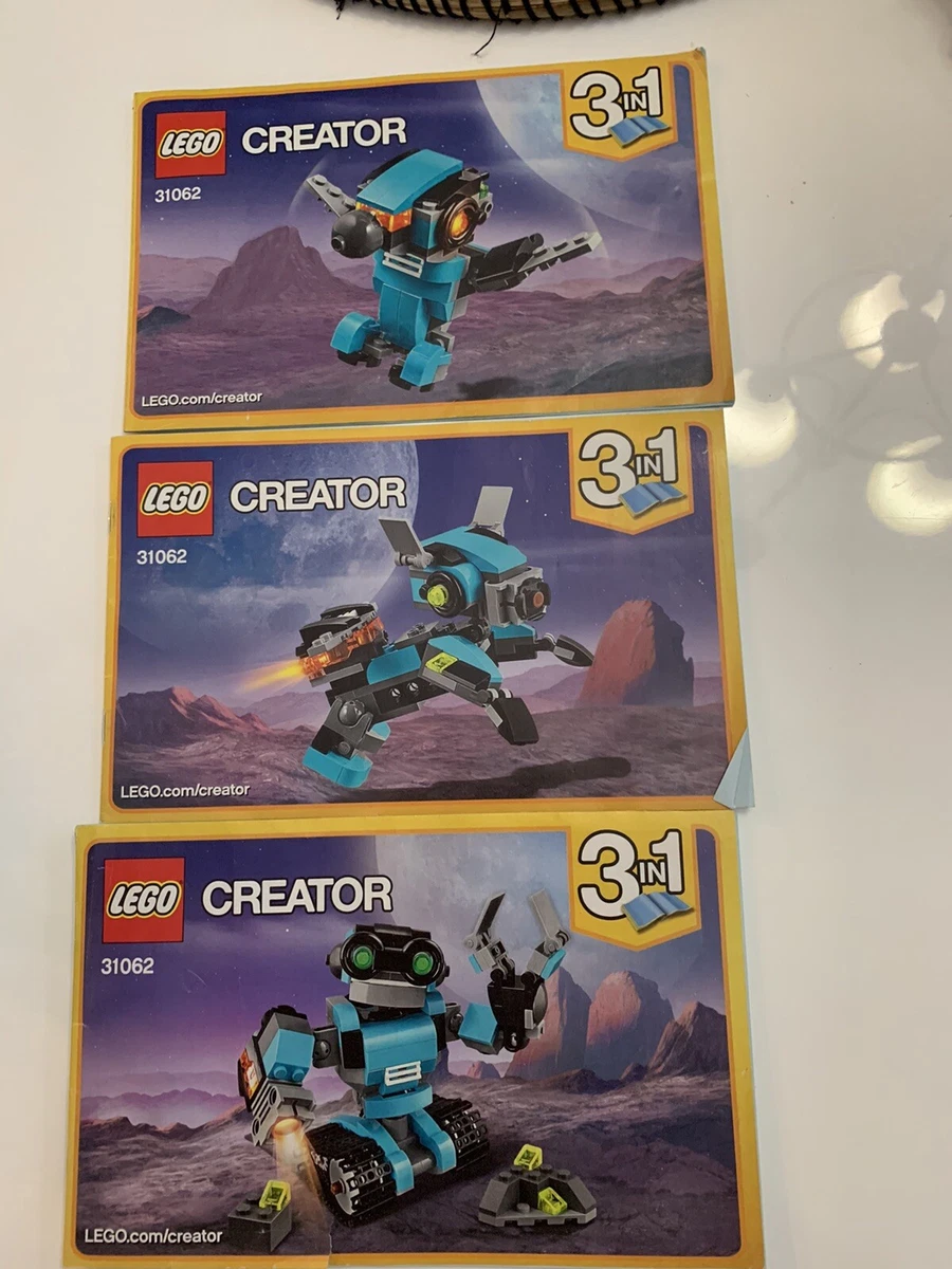 LEGO Creator 3in1 Robo Explorer 31062 (205 Pieces) 