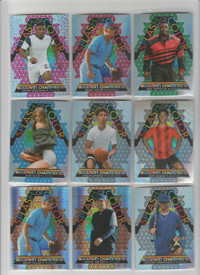 #ad 9 2022 UPPER DECK GOODWIN CHAMPIONS SPLASH OF COLOR PLATINUM PRISM LOT $9.00
