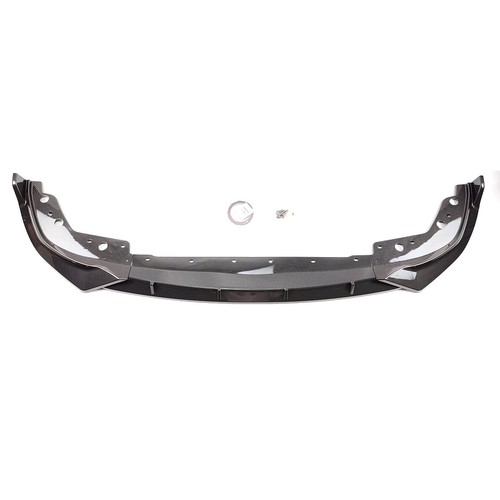 Carbon Look Front Bumper Splitter Lip For BMW 3 Series G20 330i M340i 2023-2025 - Picture 5 of 6