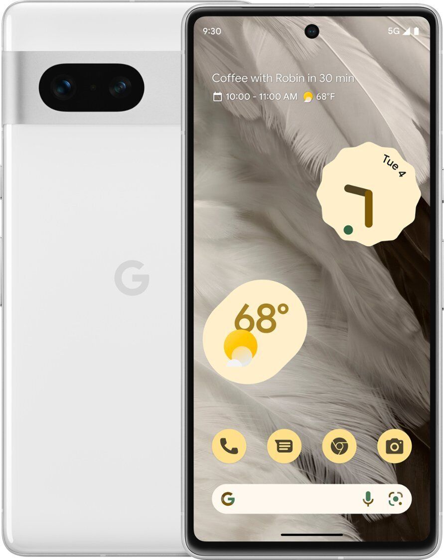 Google Pixel 7 128GB 256GB (Unlocked) Obsidian Snow Lemongrass