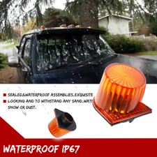 Aazon.co: R&ap;F Auto Soked Lens Aber LED Front Side arker Lights Replaceent for Ra 1972