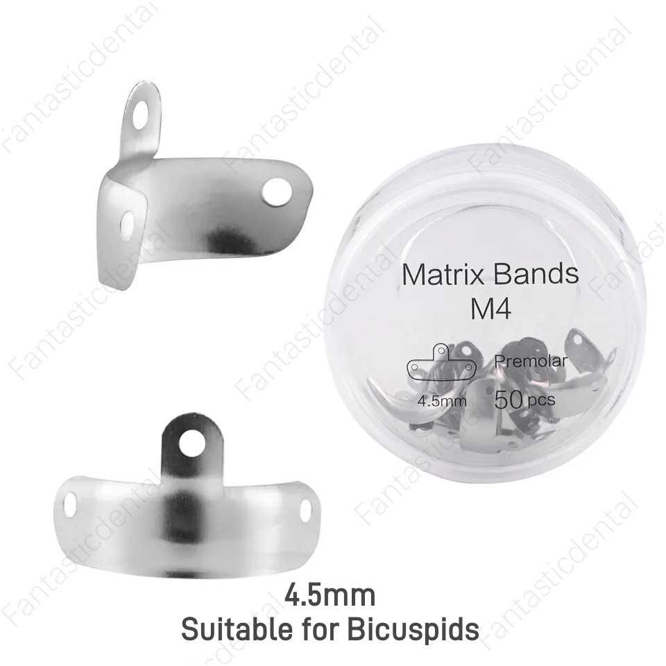 13 Tailles De Bands Matrices Dentaires Palodent V3 - Style Sectionnel - Pour Composites - Neuf Sous Blister